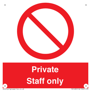 Private Staff Only